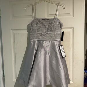 Silver dress